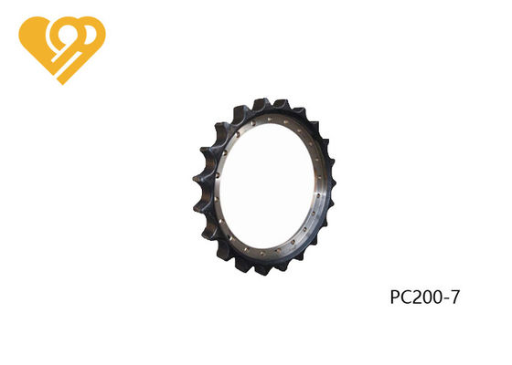 Casting 20CrMnTi Steel Excavator Undercarriage Sprocket
