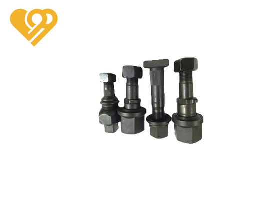 Heavy Machinery Track Bolts And Nuts Grade 12.9 2000 Hours Warranty Time
